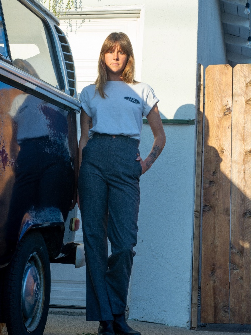 Vintage Grey Trousers